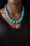 Everyday Eye Candy - Blue Necklace - Box 7 - Blue