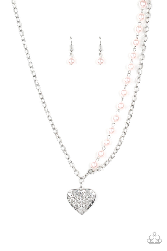 Forever In My Heart - Pink Necklace - Box 3 - Pink