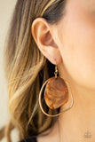 HAUTE Toddy - Brown Earrings - Box BrownE3