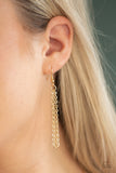 Pull Some HEART-strings - Gold Necklace - Box 4 - Gold