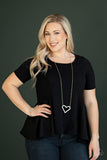 Pull Some HEART-strings - Gold Necklace - Box 4 - Gold
