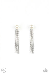 Rebel Refinement - White Post Earring - Box 2 - White