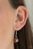 Social Hour - Brown Necklace - Box 3 - Brown