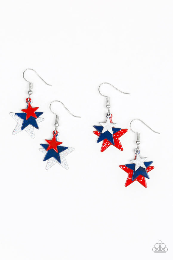 Starlet Shimmer - Star Hanging Earring