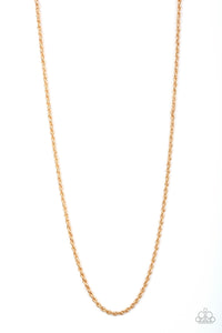 The Go-To Guy - Gold Necklace - Men's Line