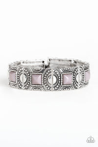 Tribal Trailblazer - Silver Stretch Bracelet - Stretch Silver Box