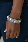 Tribal Trailblazer - Silver Stretch Bracelet - Stretch Silver Box