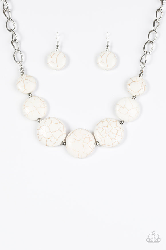 Bedrock Betty - White Necklace - Box 2 - White