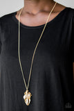 Fiercely Fall - Gold Necklace - Box 2 - Gold