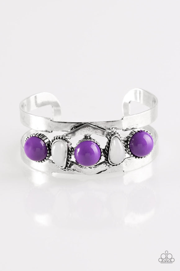 Keep On TRIBE-ing - Purple Bracelet
