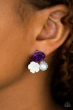 Lily Lagoon - Purple Post Earring - Box 1 - Purple