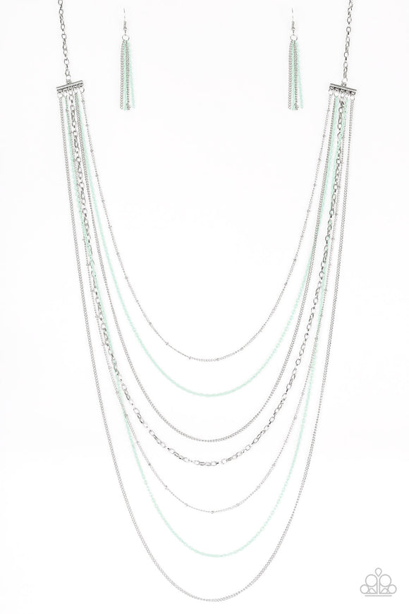 Radical Rainbows - Green Necklace - Box 1 - Green