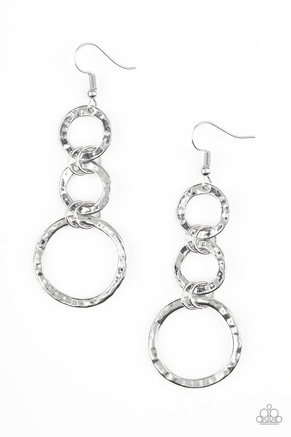 Radical Revolution - Silver Earrings