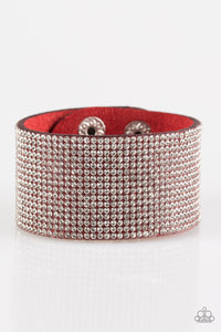 Roll With The Punches - Red Urban Bracelet