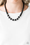 Showtime Shimmer - Black Necklace - Box 9 - Black