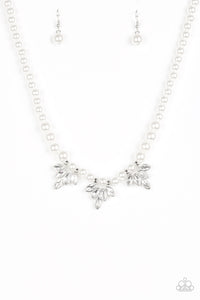 Society Socialite - White Necklace - Box 9 - White