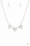 Society Socialite - White Necklace - Box 9 - White