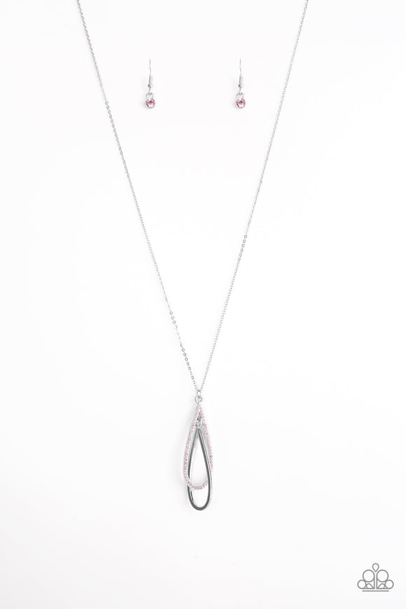 Step Into The Spotlight - Pink Necklace - Box 5 - Pink