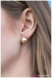 The Socialite - Brown Post Earring - Box 1 - Brown