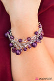 Pretty And Poised - Purple Bracelet