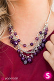 Pretty Promenade - Purple Necklace - Box 5 - Purple