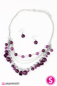 Pretty Promenade - Purple Necklace - Box 5 - Purple