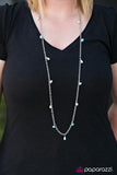 Canyon Cabaret - Blue Necklace - Box 4 - Blue