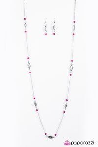 Rural Radiance - Pink Necklace - Box 8 - Pink