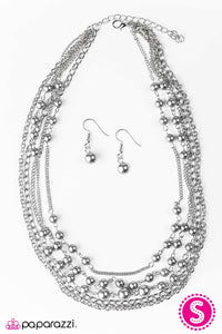 Pearls Are Always Appropriate - Silver Necklace - Box 6 - Silver