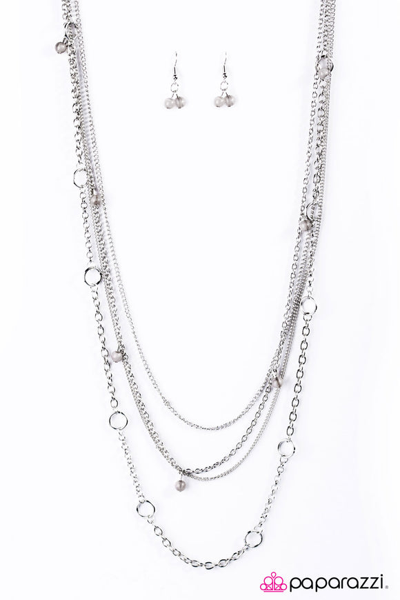 Do The Locomotion - Silver Necklace - Box 2 - Silver
