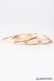 Just Stay GLAM! - Gold Bracelet - Bangle Gold Box