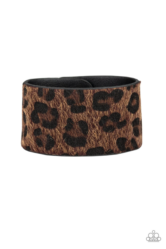 Cheetah Cabana - Brown Urban Bracelet