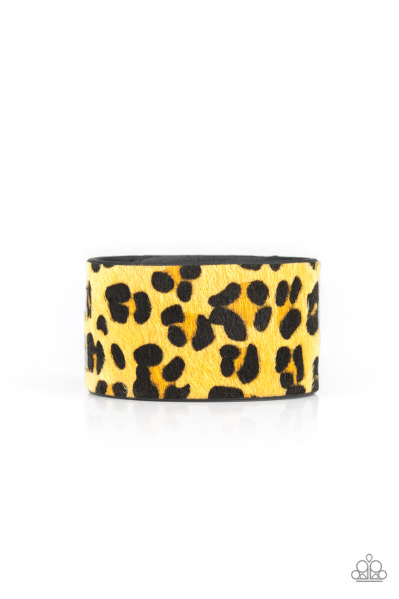 Cheetah Cabana - Yellow Urban Bracelet
