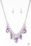 Chroma Drama - Purple Necklace - Box 5 - Purple