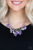 Chroma Drama - Purple Necklace - Box 5 - Purple