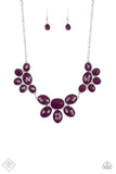 Flair Affair - Purple Necklace - Box 4 - Purple