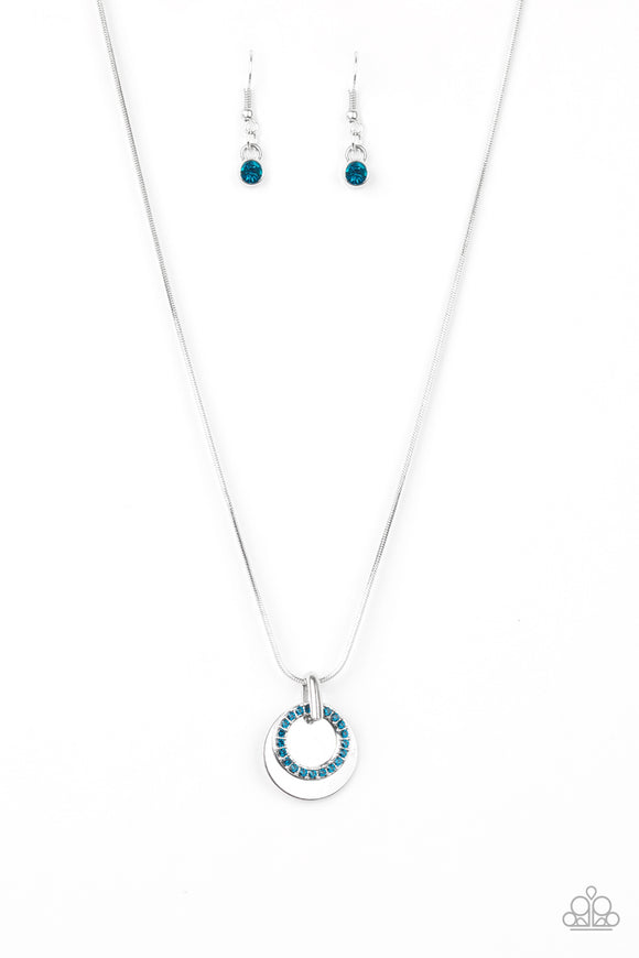 Front and CENTERED - Blue Necklace - Box 7 - Blue