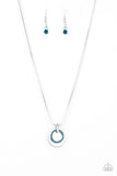 Front and CENTERED - Blue Necklace - Box 7 - Blue