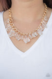 Gorgeously Globetrotter - Gold Necklace - Box 4 - Gold