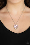 Heart Flutter - Pink Necklace - Box 3 - Pink