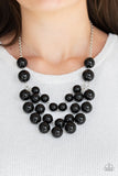 Miss Pop-YOU-larity - Black Necklace - Box 2 - Black