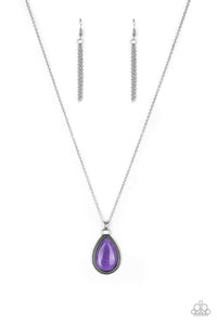 On The Home FRONTIER - Purple Necklace - Box 7 - Purple