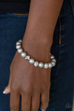 Really Resplendent - Silver Stretch Bracelet