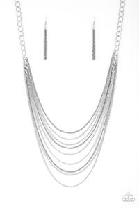 Rebel Rainbow - Silver Necklace - Box 14 - Silver