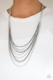 Rebel Rainbow - Silver Necklace - Box 14 - Silver