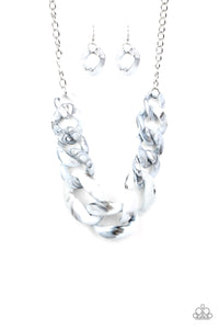 Red-HAUTE Mama - White Necklace - Box 11 - White