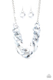 Red-HAUTE Mama - White Necklace - Box 11 - White
