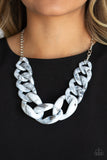 Red-HAUTE Mama - White Necklace - Box 11 - White