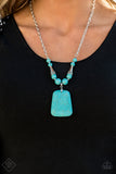 Sandstone Oasis - Blue Necklace - Box 4 - Blue