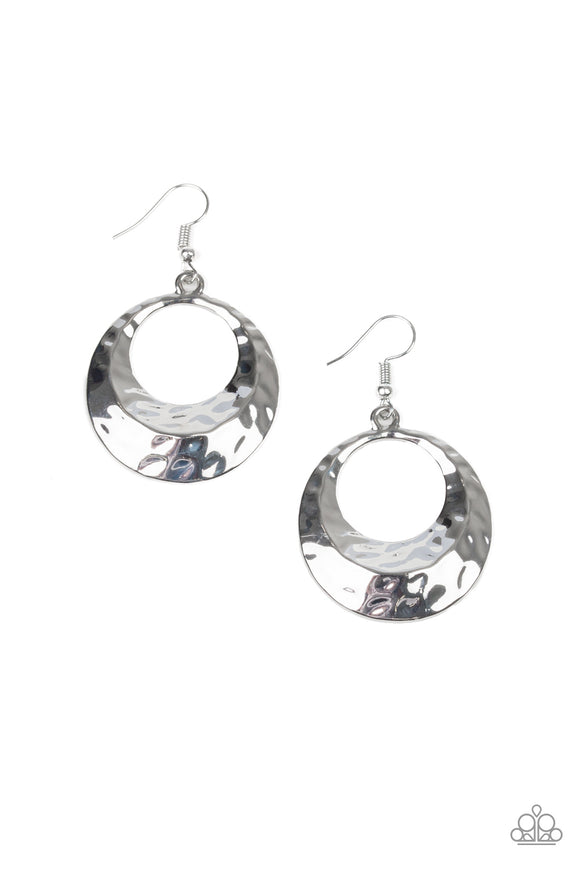 Savory Shimmer - Silver Earring